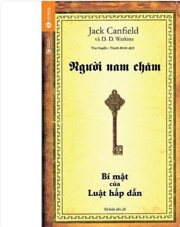 Bìa sách Người nam châm - Bí mật của Luật hấp dẫn